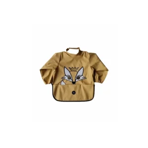 Fashion Babero de manga larga Zorro Baberos