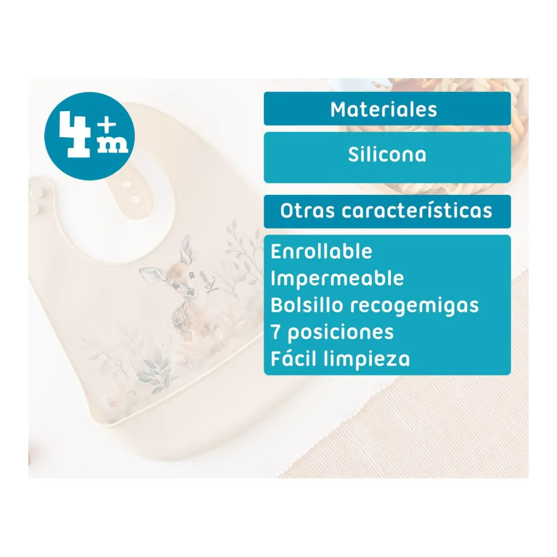 babero_silicona_kiokids_b_4.webp Clearance Babero silicona Bambi Baberos