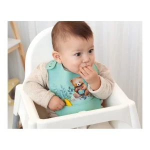 Fashion Babero silicona Oso Sage Baberos