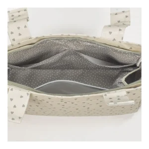 Online Bolsa canastilla corazones Poppy Musgo Bolsos