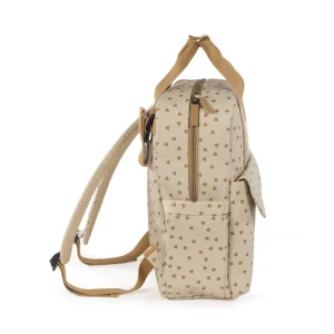Outlet Bolsa canastilla corazones Poppy Canela Bolsos