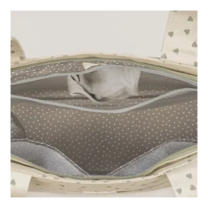 Online Bolsa canastilla corazones Poppy Musgo Bolsos