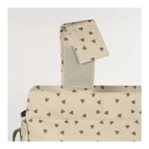 Online Bolsa canastilla corazones Poppy Musgo Bolsos