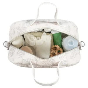 Clearance Bolsa canastilla Toile de Jouy Cream Bolsos