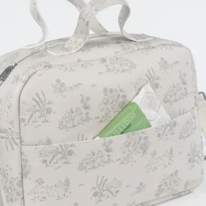 Clearance Bolsa canastilla Toile de Jouy Cream Bolsos