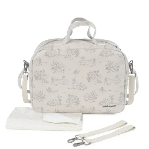 Clearance Bolsa canastilla Toile de Jouy Cream Bolsos