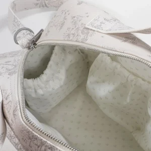 Clearance Bolsa canastilla Toile de Jouy Cream Bolsos