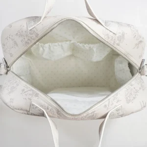 Clearance Bolsa canastilla Toile de Jouy Cream Bolsos