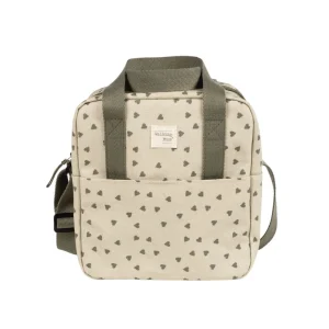 Best Bolsa termica biberones Corazones Poppy Musgo Portaobjetos