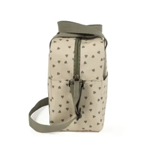 Best Bolsa termica biberones Corazones Poppy Musgo Portaobjetos