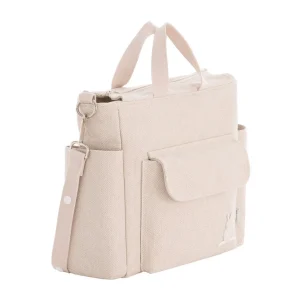 Clearance Bolso Maternal Pack Lino Beige Bolsos