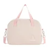 Hot Bolso Maternal Prome Lino Rosa Bolsos