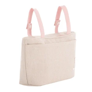 Hot Bolso Organizador Lino Rosa Bolsos