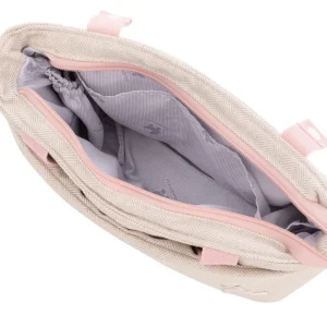 Hot Bolso Organizador Lino Rosa Bolsos