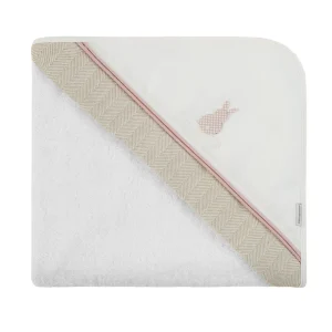 New Capa De Baño Lino Rosa Ropa De Baño