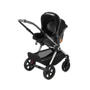 New Carrito 3 pzas. Crosslight 3 Silver Shadow + Capazo Sweet + Koos iSize R1 2025 Cochecitos De Bebé