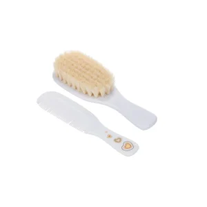 Fashion Cepillo y Peine para Bebés con Cerdas Suaves Naturales Accesorios