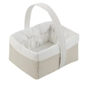 Hot Cesta Canastilla Lino Beige Accesorios