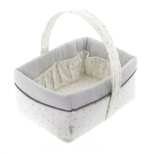 Clearance Cesta Canastilla Magia Gris Accesorios