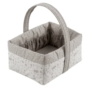 New Cesta Canastilla 22.5X29X29 Cm Abete Beige Accesorios
