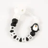 New Chupetero silicona personalizado Pingu Chupetes