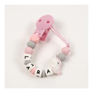 Discount Chupetero silicona personalizado Unicorn Chupetes
