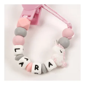 Discount Chupetero silicona personalizado Unicorn Chupetes