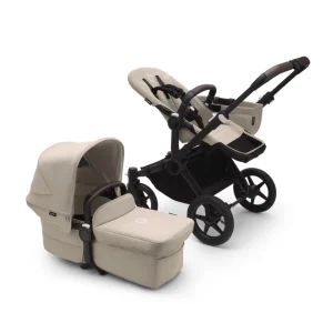 Sale Coche Donkey 5 Mono completo Negro/Taupe Desierto Cochecitos De Bebé