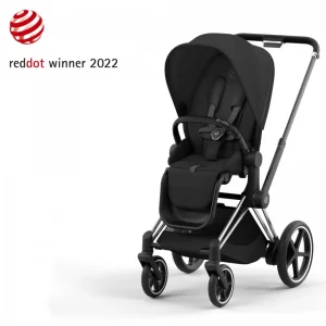 Clearance Coche ePriam chasis chrome Black Cochecitos De Bebé