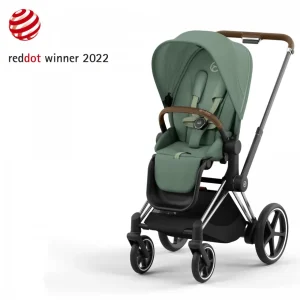 Discount Coche ePriam chasis chrome Brown Cochecitos De Bebé