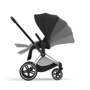 Hot Coche Priam chasis chrome Black Cochecitos De Bebé