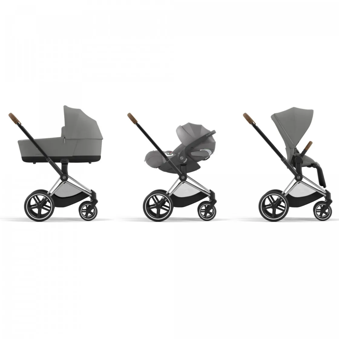 coche_priam_chasis_chrome_8.webp Hot Coche Priam chasis chrome Brown Cochecitos De Bebé