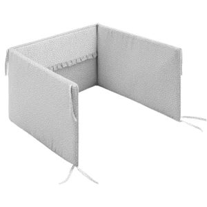 Best Colcha + Protector Cuna 70 Liberty Gris Edredón Y Protector