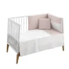 Best Colcha y Protector Cuna 60 Plumeti Rosa Edredón Y Protector