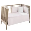 New Colcha y Protector Cuna 60 Soft Rosa Edredón Y Protector