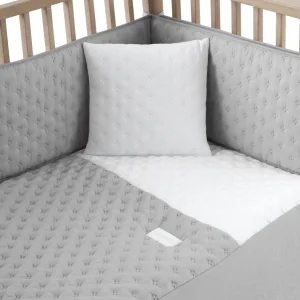Online Colcha y Protector Cuna 60 Soft Gris Edredón Y Protector