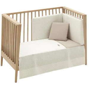 Sale Colcha y Protector Cuna 60 Magia Beige Edredón Y Protector