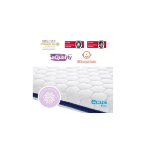 Sale Colchón de capazo transpirable 75x40 cm Mimo ECUS Colchones