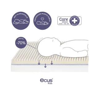 Discount Colchon de cuna 57 x 117 ECUS CARE Ultimate Colchones