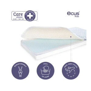 Discount Colchon de cuna 57 x 117 ECUS CARE Ultimate Colchones
