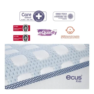Discount Colchon de cuna 57 x 117 ECUS CARE Ultimate Colchones