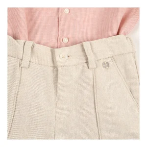 Online Conjunto bermuda y camisa de lino Conjuntos