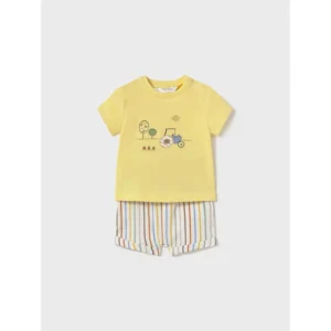 Hot Conjunto camiseta y bermuda Tractor Conjuntos