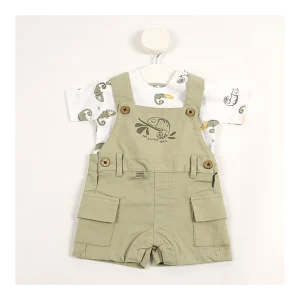 Clearance Conjunto camiseta y peto camaleon Conjuntos