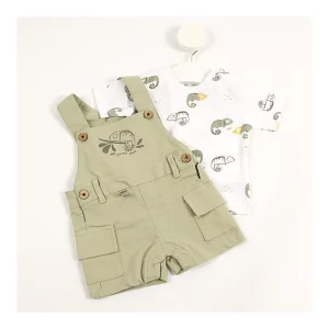 Clearance Conjunto camiseta y peto camaleon Conjuntos