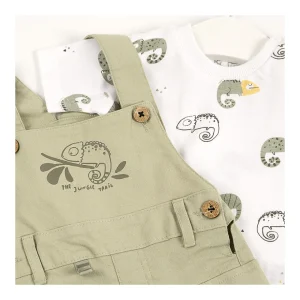 Clearance Conjunto camiseta y peto camaleon Conjuntos