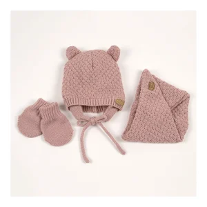 Online Conjunto Gorro orejitas cuello y manoplas Manoplas Y Gorros