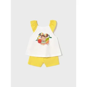 Discount Conjunto niña aplique Conjuntos