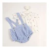 Online Conjunto niño peto cuadros Pololos Y Ranitas