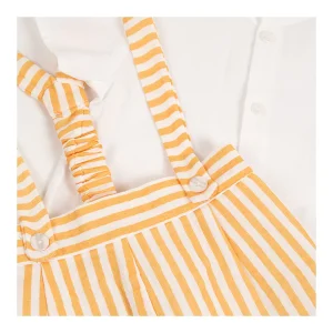 Clearance Conjunto peto rayas y camisa Solete Pololos Y Ranitas